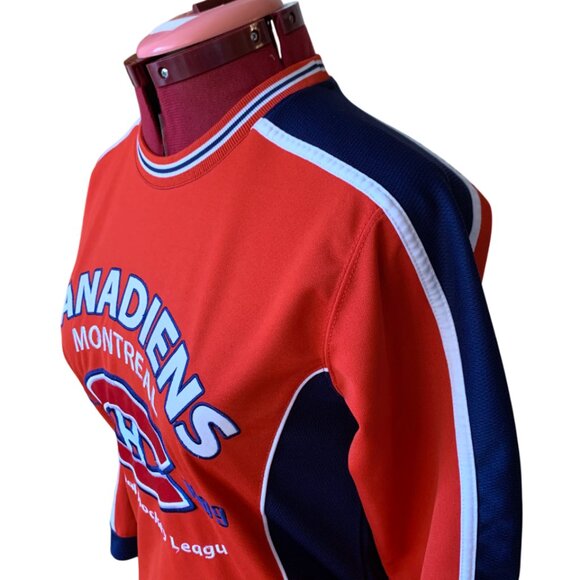 Montreal CANADIENS - Official NHL Mighty Mac Sports - Boys Jersey Size M (10-12) - Picture 7 of 14